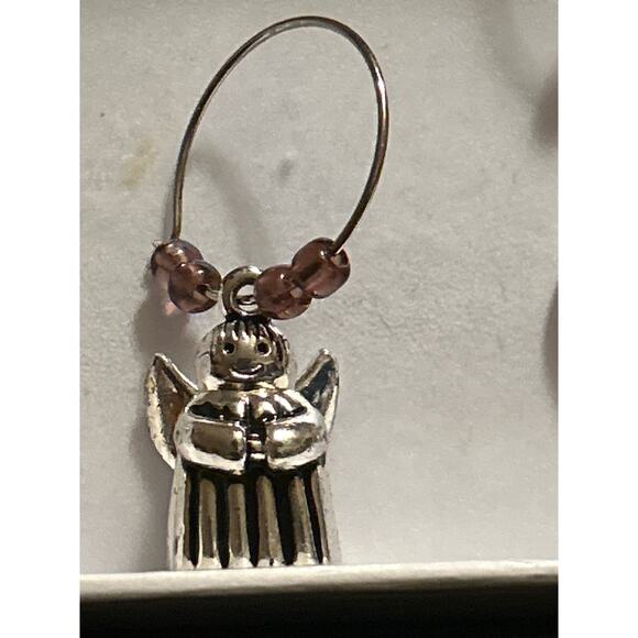 Pandora silver and gold wine glass charms 5 piece set - Picture 6 of 8